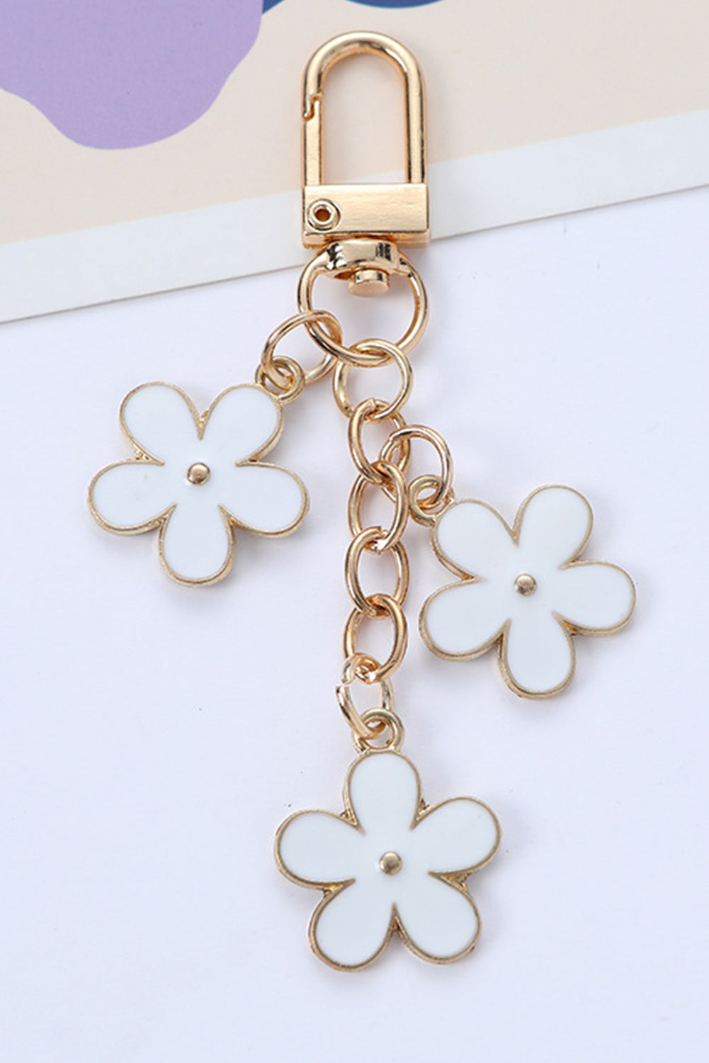 Baylor Shape ornament Key Buckle