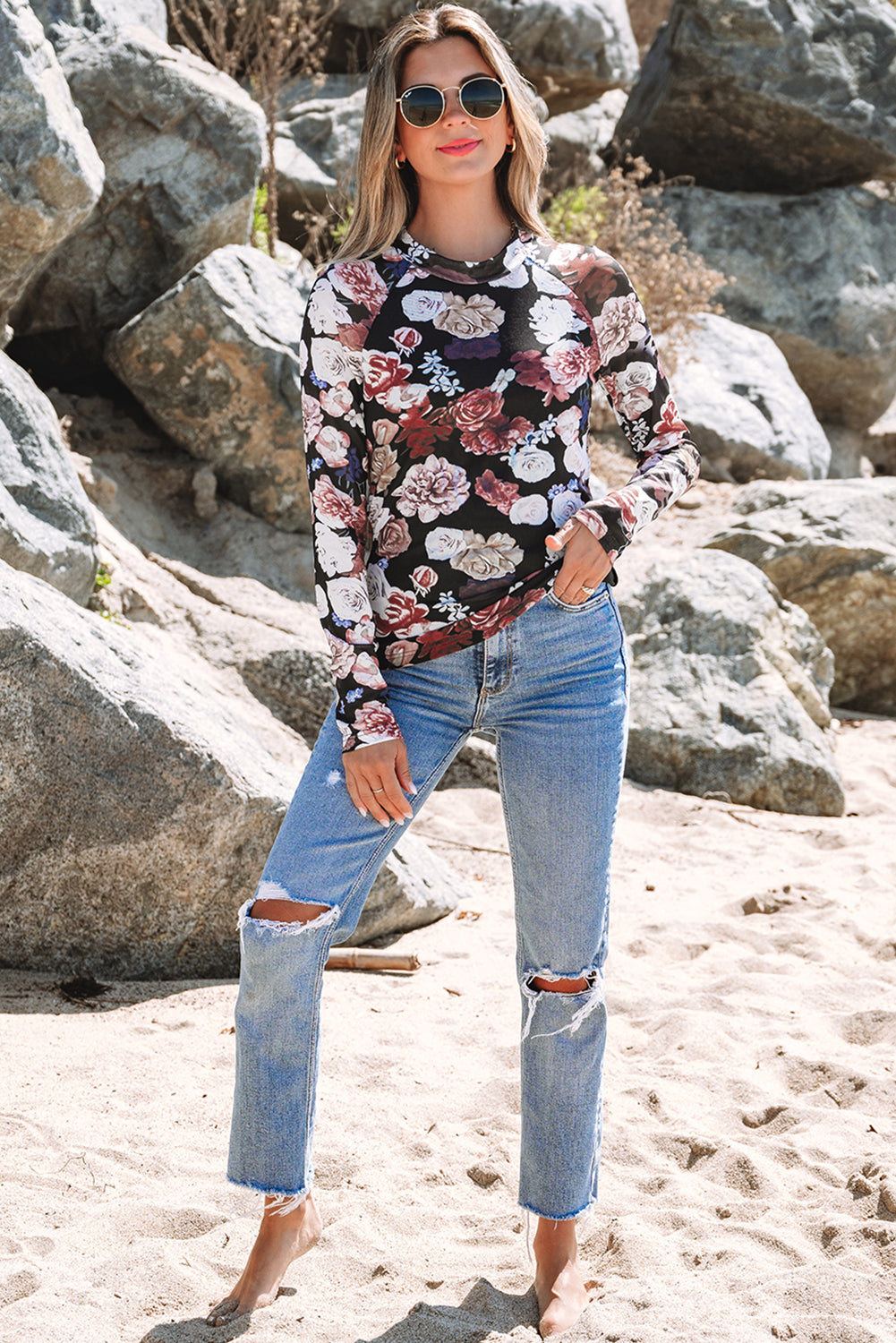 Robin Sleeve Slim top Long Sleeve Top