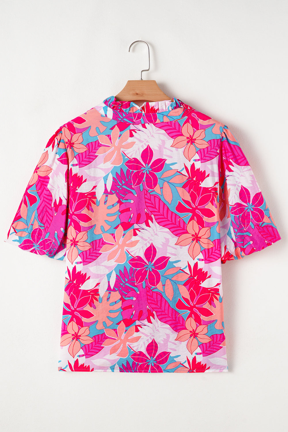 Karsyn V Neck Puff Sleeve Blouse