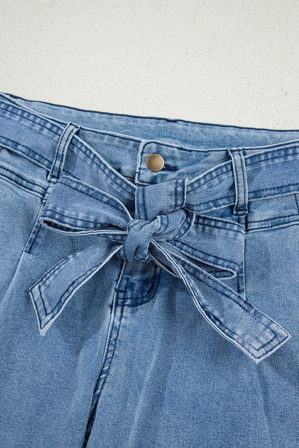 Ava Sash Wide Leg Jeans