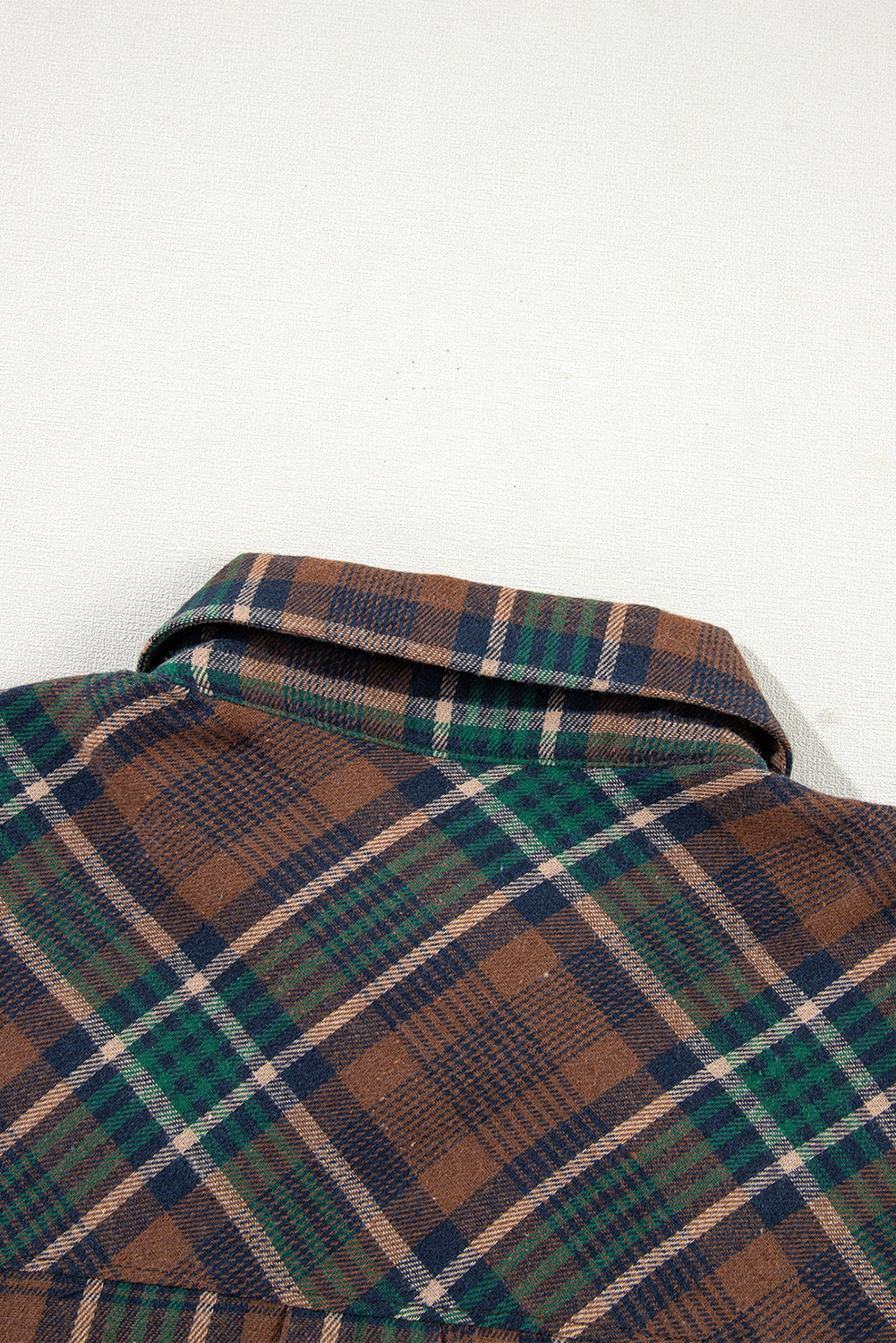 Elizabeth Plaid Print Chest Shirt
