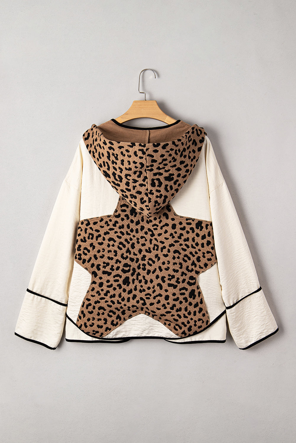 Abigail Piping Open Front Jacket