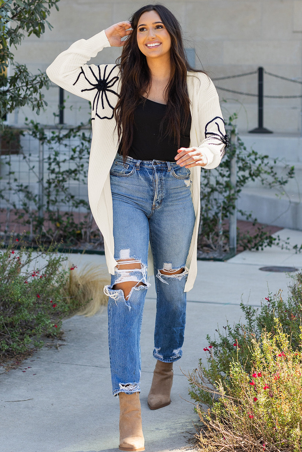 Trinity Open Front Duster Cardigan
