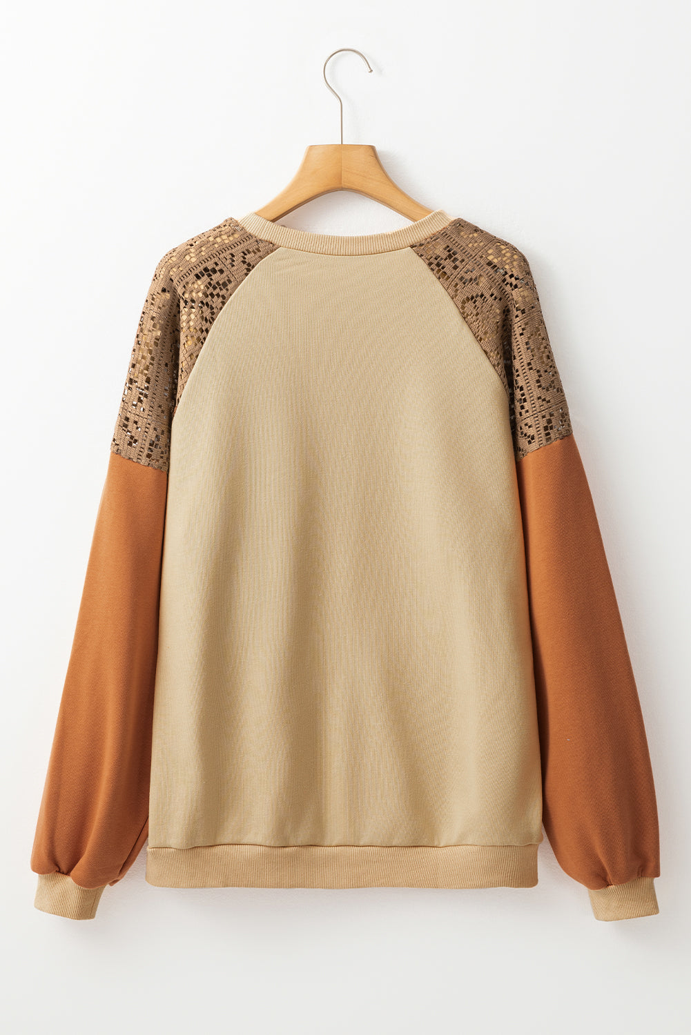 Scarlett Colorblock Drop Shoulder Sweatshirt