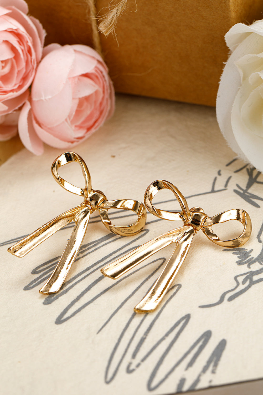 Olive Plated alloy Stud Earrings