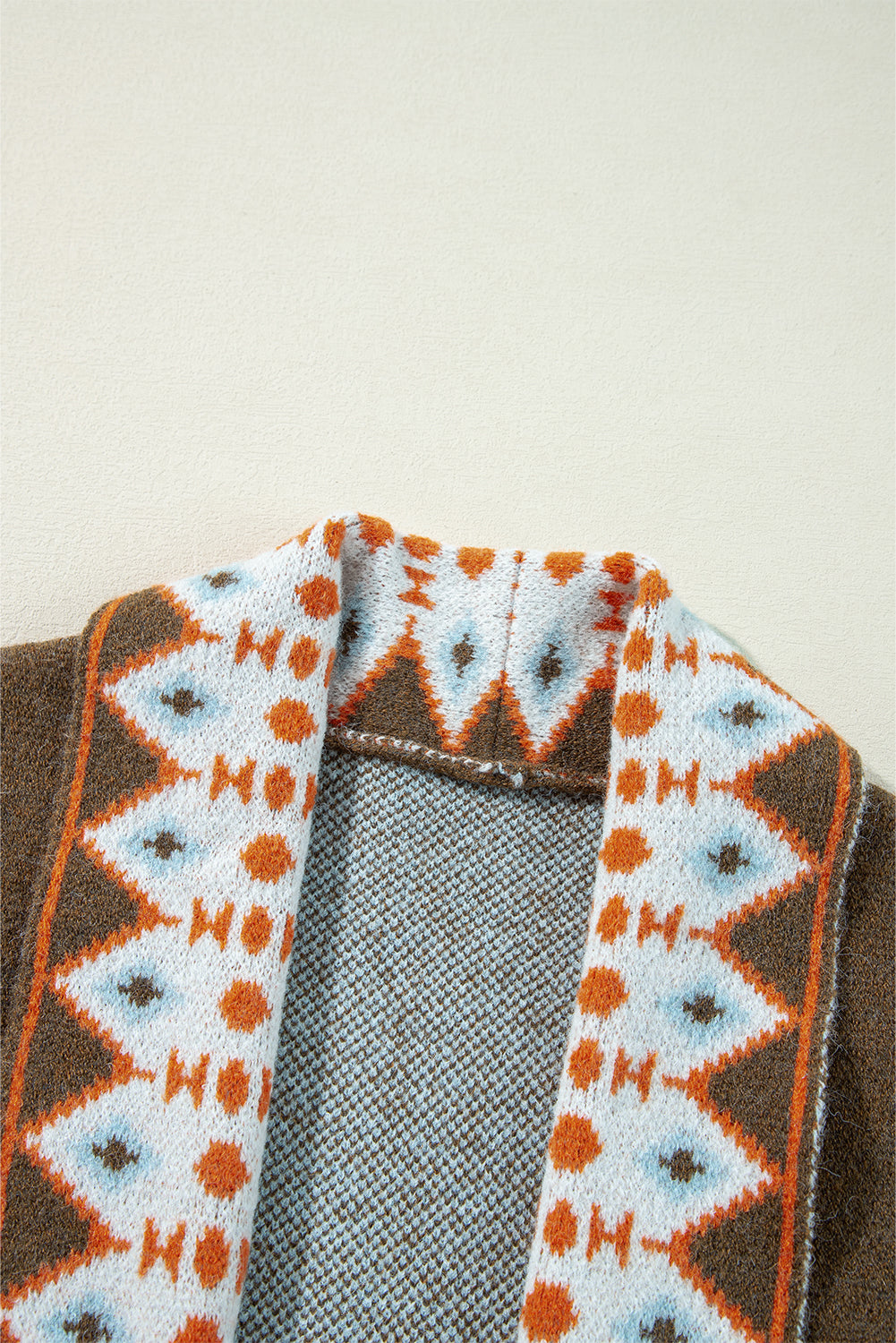Evelyn Open Front Knitted Cardigan
