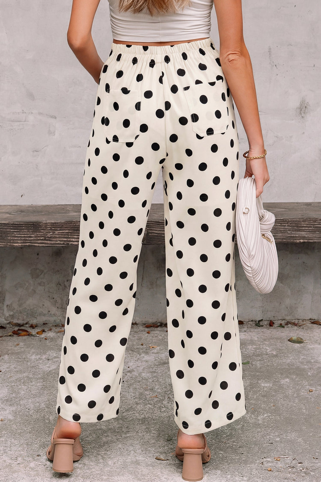 Elsa Patched Loose Pants