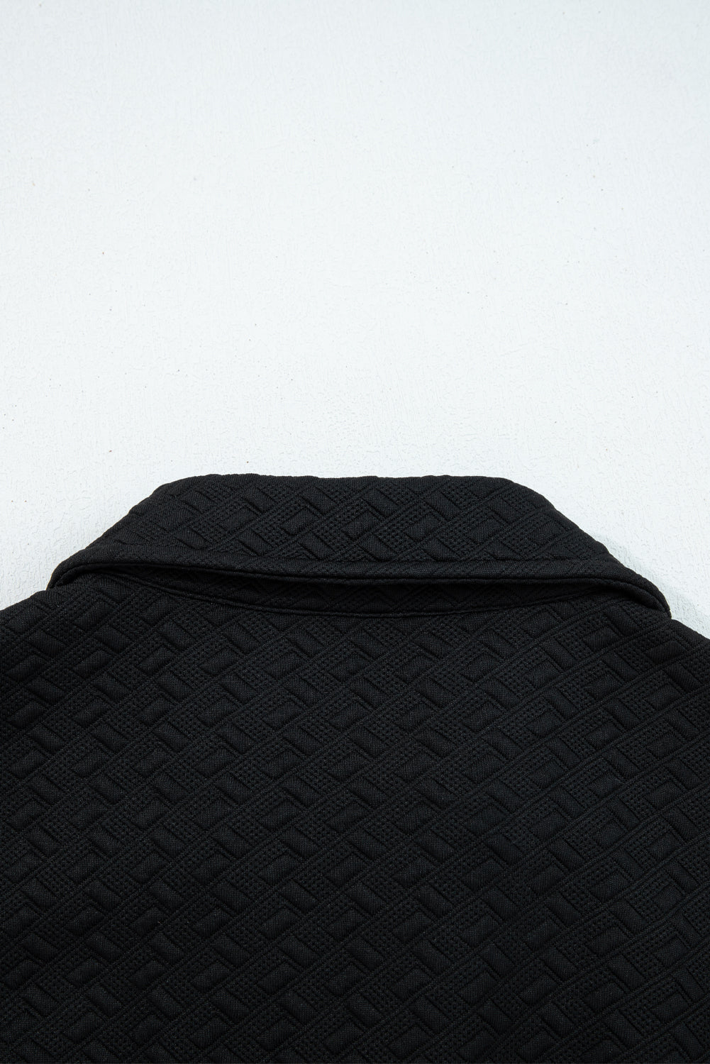 Keziah Patchwork Polo Collar Pullover