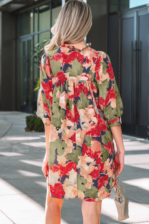 Annika Half Sleeve Mini Dress