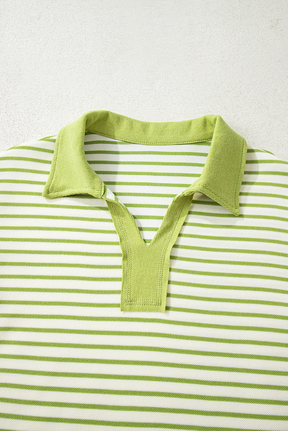 Juniper Stripe Collared Pullover and Skort Outfit