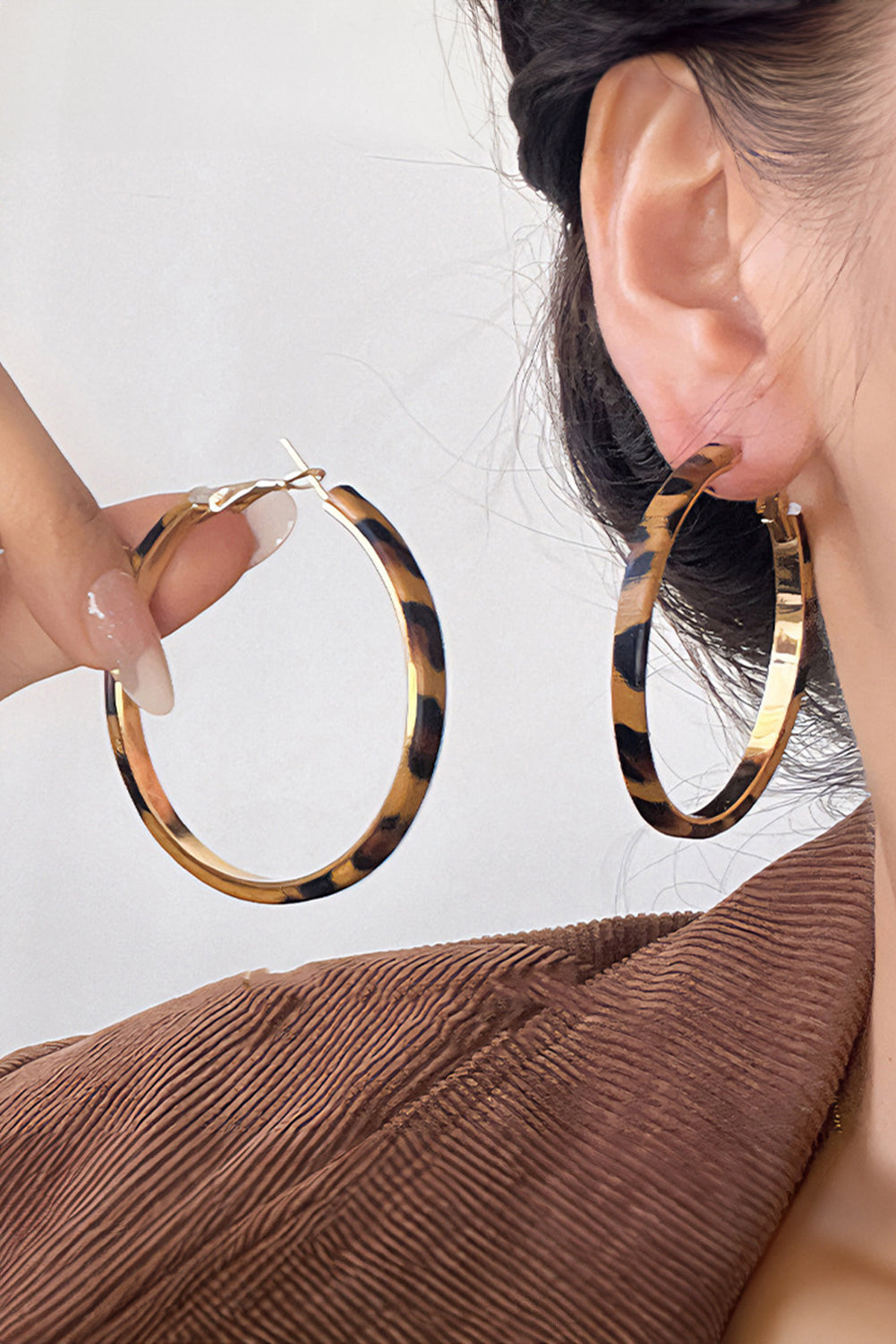 Sajira Stainless alloy Hoop Earrings